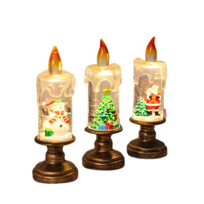 Jiyora Christmas LED Candle Decoration