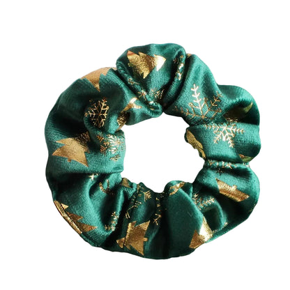 jiyora-christmas-hair-scrunchie-green-01